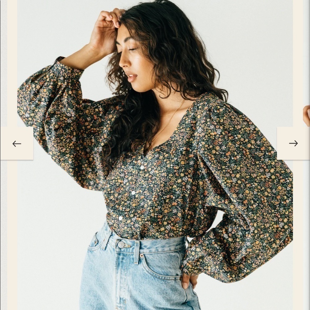 Nwt A Bronze Age Aayla Blouse